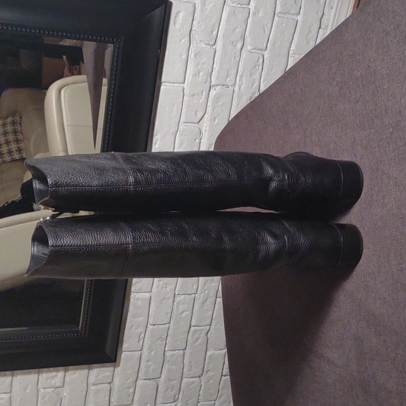 Tory Burch black riding boots - Picture 4 of 7